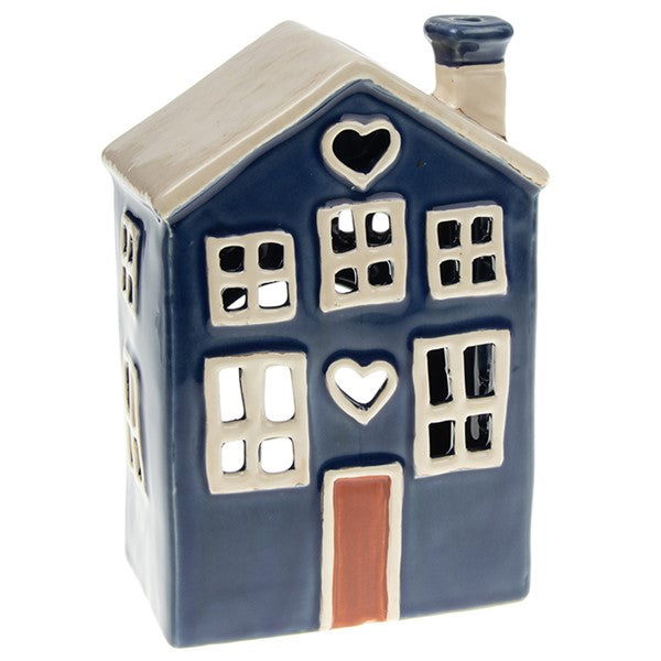 Village Pottery Heart House Tealight